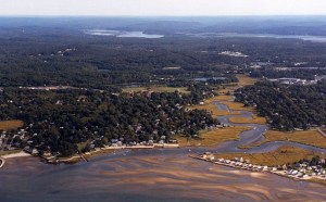 The Oyster River, whose headwaters originate in The Preserve. Photo by Robert Lorenz.