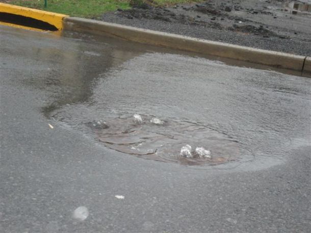 wlis manhole overflow